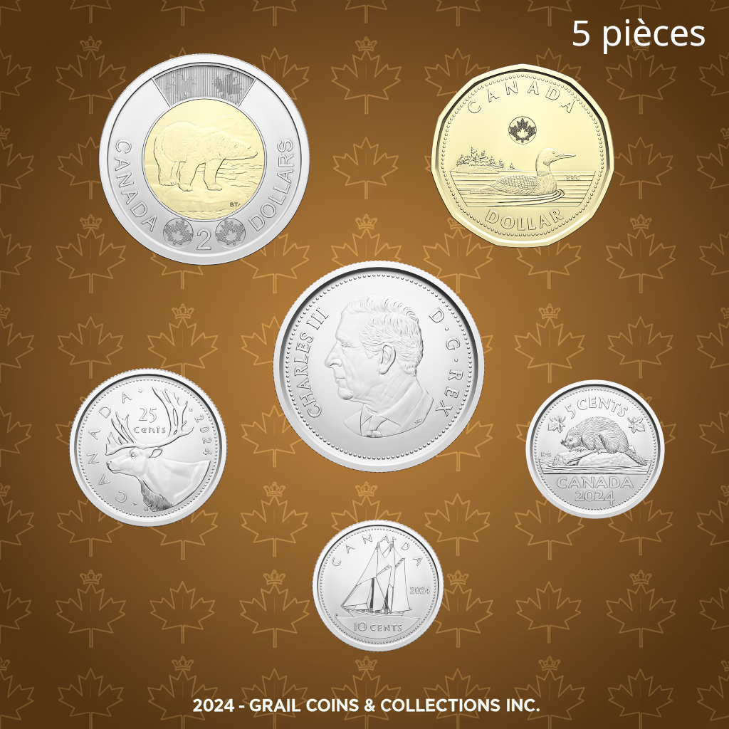 2024 Ensemble 5 pièces: Première frappe - BU HAUTE QUALITÉ