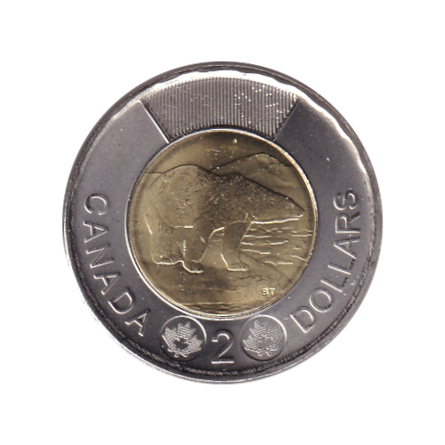 2024 Toonie (2$) Ours Polaire - BU (MS-64) CHOICE