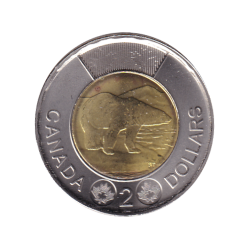 2024 Toonie (2$) Ours Polaire - BU (MS-66) GEM +