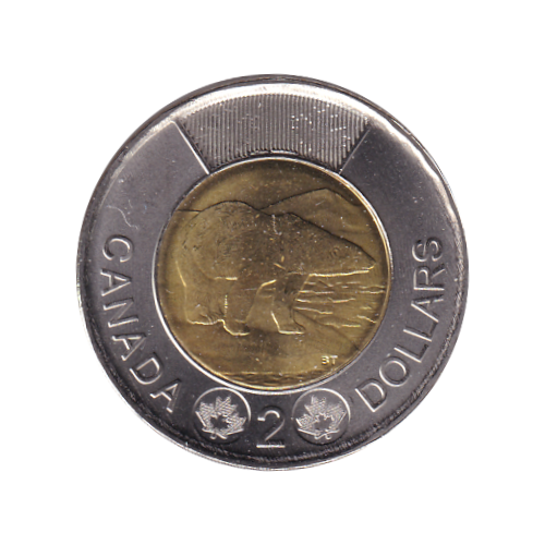 2024 Toonie (2$) Ours Polaire - BU (MS-70) RARE