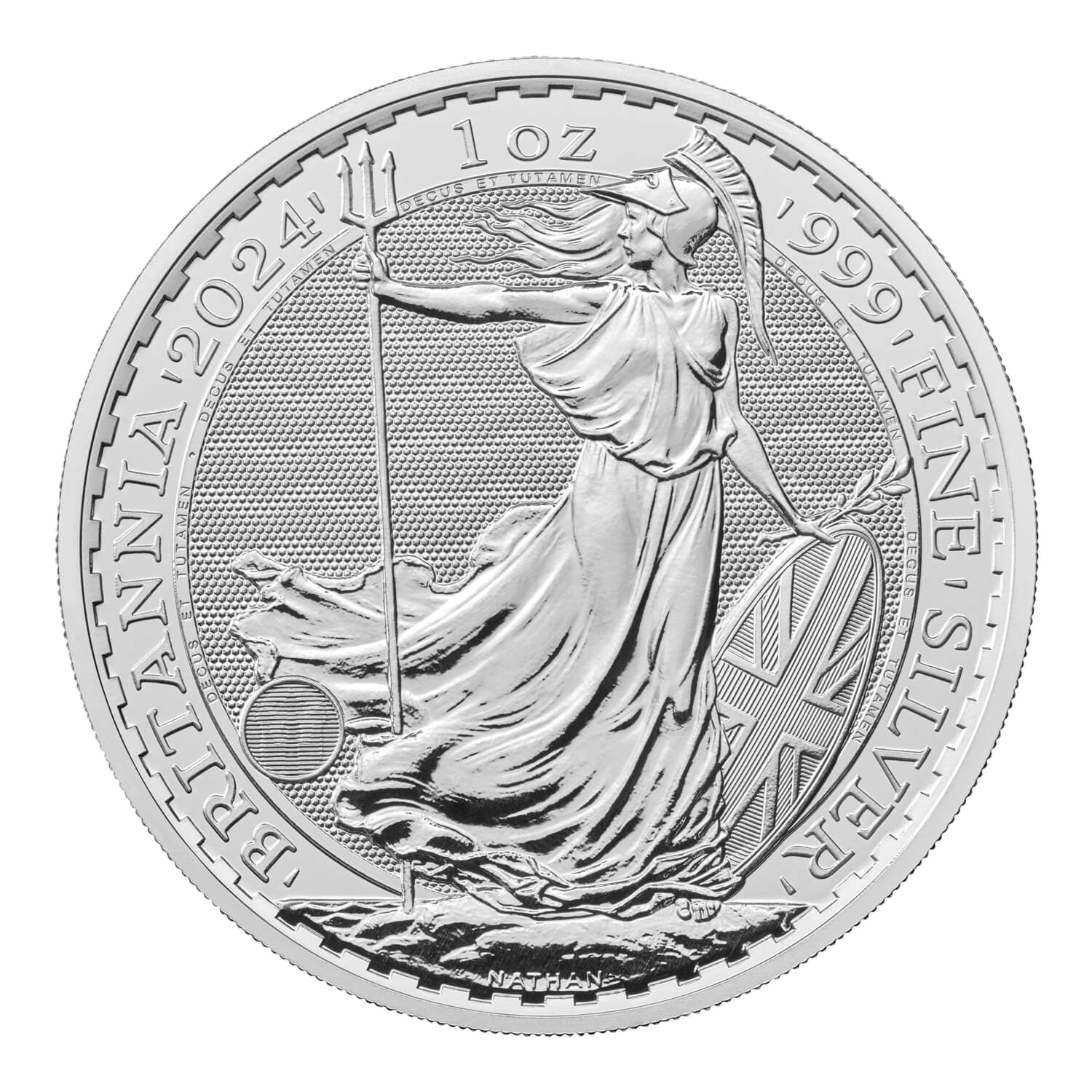 2024 Royaume-Uni 2 Pounds Britannia 1 oz argent .999