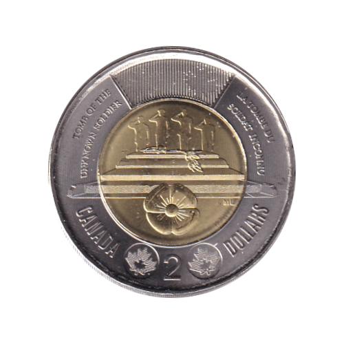 2025 Toonie (SET) Soldat Inconnu Couleur et NC - BU (All Mint State)