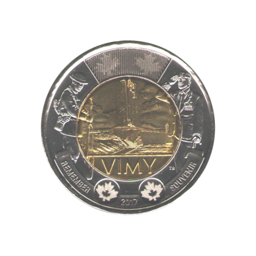 2017 Toonie (2$) VIMY  BU (MS-62)