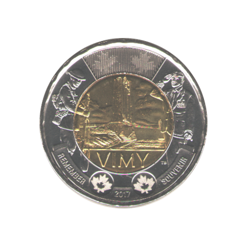 2017 Toonie (2$) VIMY  BU (MS-64)