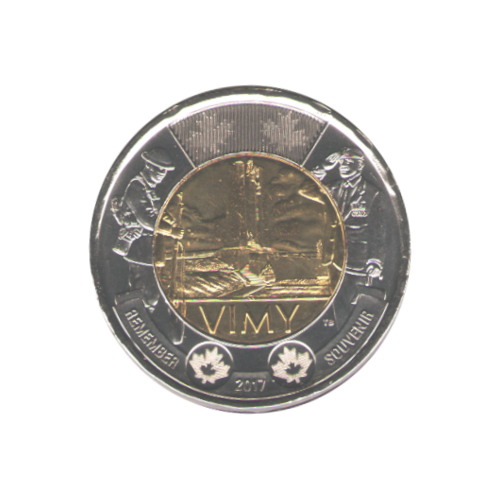 2017 Toonie (2$) VIMY  BU (MS-66)