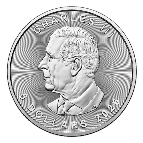 2026 Canada 5$ Maple Leaf - 1 oz Argent .9999 (*REMISE de 2,8% avec e-interac)