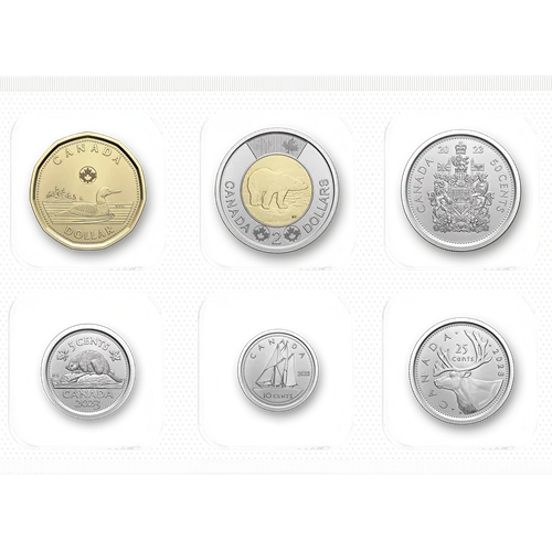 2023 Canada Ensemble de pièces QEII 1952-2022 – Édition de collection NBU