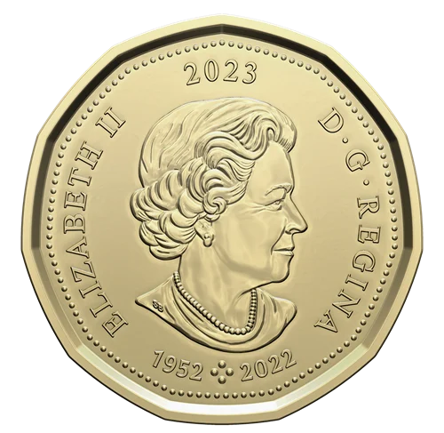 2023 Canada Ensemble de pièces QEII 1952-2022 – Édition de collection NBU