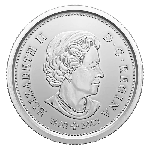 2023 Canada Ensemble de pièces QEII 1952-2022 – Édition de collection NBU