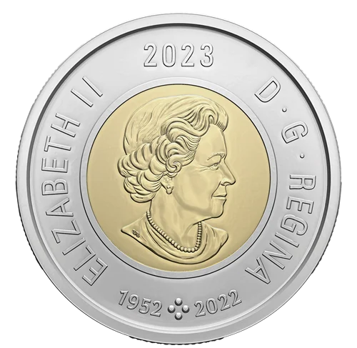 2023 Canada Ensemble de pièces QEII 1952-2022 – Édition de collection NBU