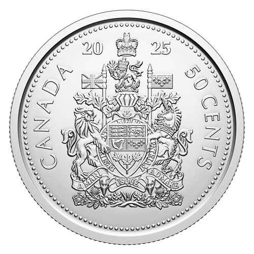 2025 Ensemble 6 pièces: Première frappe + 50¢ classique d'un roul. spécial - BU HAUTE QUALITÉ