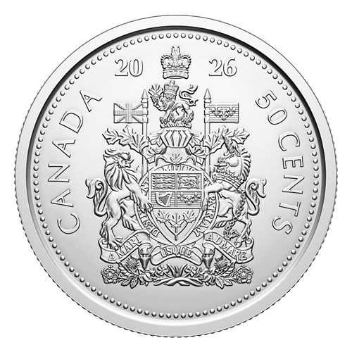 2026 Ensemble 6 pièces: Première frappe + 50¢ classique d'un roul. spécial - BU HAUTE QUALITÉ