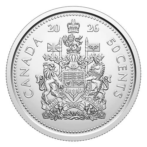 2026 Canada Ensemble de pièces 50e Anniversaire MRC Winnipeg - NBU (PL)