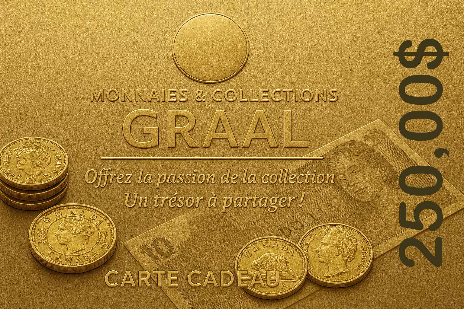 Carte-cadeau "Prestige Or"
