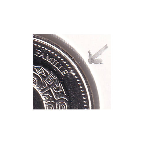 2000 25 cents Famille/Août BU - MINT MADE CHIP